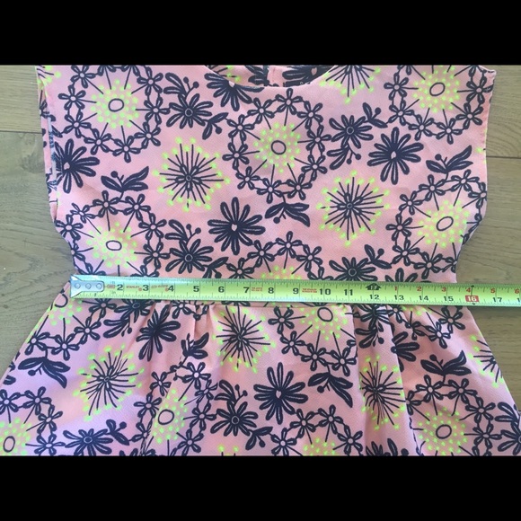 ASOS Pink + Yellow + Black Babydoll Mini Dress - Picture 12 of 15